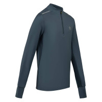 Cruyff Ametrine Trainingstrui 1/4-Zip Kids Donkerblauw