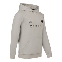 Cruyff Onyx Hoodie Kids Lichtgrijs