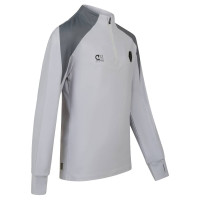Cruyff Mellite Training sweater 1/4-Zip Kids Light Grey