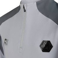 Cruyff Mellite Training sweater 1/4-Zip Kids Light Grey