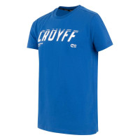 Cruyff League T-Shirt Kids Blauw Wit