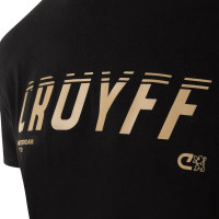 Cruyff League T-Shirt Zwart Goud