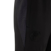 Cruyff Icon Trainingsbroek Zwart Donkergrijs Goud