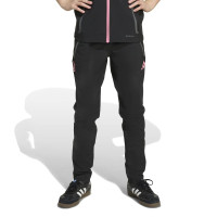 adidas Juventus Vis Tech Tracksuit Full-Zip Kids Black Pink