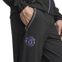 adidas Manchester United Vis Tech Training pants Black Purple