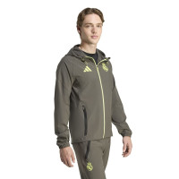 adidas Real Madrid Vis Tech Vest Grijs Lichtgroen