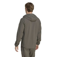 adidas Real Madrid Vis Tech Tracksuit Full-Zip Grey Light Green