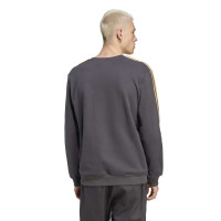 adidas Manchester United Terrace Icons Crew Trainingspak Donkergrijs Goud