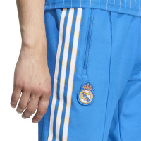 adidas Real Madrid Terrace Icons Trainingspak Full-Zip Blauw Wit
