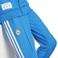 adidas Real Madrid Terrace Icons Trainingsbroek Kids Blauw Wit