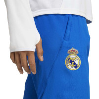 adidas Real Madrid Presentatie Trainingspak Full-Zip Europees 2025-2026 Wit Blauw