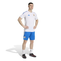 adidas Real Madrid European Training Shirt 2025-2026 White Blue