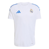 adidas Real Madrid European Training Shirt 2025-2026 White Blue