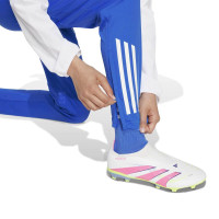 adidas Real Madrid Presentatie Trainingspak Full-Zip Europees 2025-2026 Kids Wit Blauw