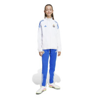 adidas Real Madrid Trainingsbroek Europees 2025-2026 Kids Blauw Wit