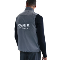 Nike Paris Saint-Germain Therma-FIT Advanced Bodywarmer 2025-2026 Zilver