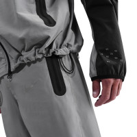 Nike Paris Saint-Germain Tech Woven Tracksuit 2025-2026 Grey Silver Black