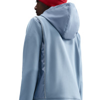 Nike Tottenham Hotspur Tracksuit Full-Zip Woven Hooded 2025-2026 Kids Grey Blue Silver Blue