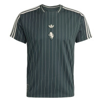 adidas Juventus Terrace Icons T-Shirt Donkergroen Wit