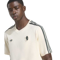 adidas Juventus Terrace Icons T-Shirt Wit Donkergroen