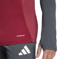 adidas Arsenal Training sweater 1/4-Zip European 2025-2026 Red White Grey