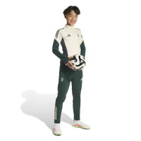 adidas Juventus Trainingsbroek Europees 2025-2026 Kids Groen Beige Zwart