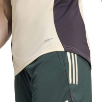 adidas Juventus European Training Shirt 2025-2026 Beige Green Black