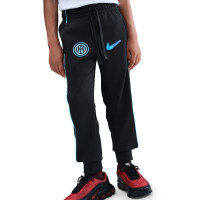Nike Inter Milan Full-Zip Woven Tracksuit 2025-2026 Kids Black Light Blue Blue