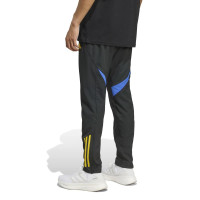 adidas Manchester United Presentatie Trainingspak Full-Zip 2025-2026 Zwart Blauw Geel