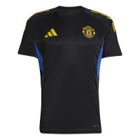 adidas Manchester United Training Set 2025-2026 Black Blue Yellow