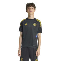 adidas Manchester United Trainingsset 2025-2026 Kids Zwart Blauw Geel