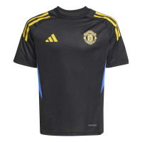 adidas Manchester United Trainingsset 2025-2026 Kids Zwart Blauw Geel