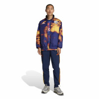 adidas Ajax x ID&T Trainingsjack Reversible Blauw