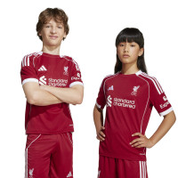adidas Liverpool Home Shirt 2025-2026 Kids