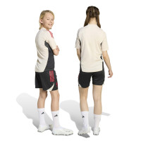 adidas Liverpool Trainingsbroekje 2025-2026 Kids Zwart Rood Wit