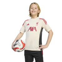 adidas Liverpool Training Shirt 2025-2026 Kids White Red Black