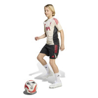 adidas Liverpool Training Shirt 2025-2026 Kids White Red Black