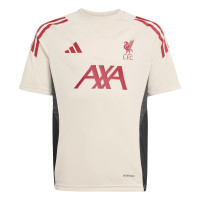 adidas Liverpool Training Shirt 2025-2026 Kids White Red Black