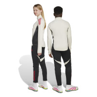 adidas Liverpool Trainingsbroek 2025-2026 Kids Zwart Rood Wit