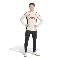 adidas Liverpool Trainingsbroek 2025-2026 Zwart Rood Wit