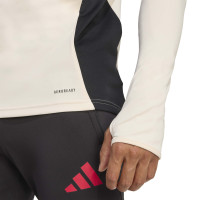 adidas Liverpool Trainingspak 1/4-Zip 2025-2026 Wit Zwart Rood