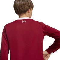 adidas Liverpool Long Sleeve Home Shirt 2025-2026 Kids