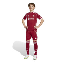 adidas Liverpool Home Shorts 2025-2026 Kids