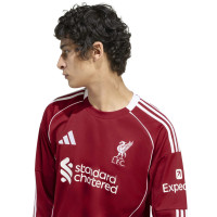 adidas Liverpool Thuistenue Lange Mouwen 2025-2026