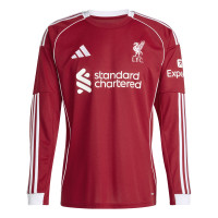 adidas Liverpool Thuistenue Lange Mouwen 2025-2026