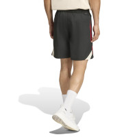 adidas Liverpool Downtime Broekje 2025-2026 Zwart Rood Wit