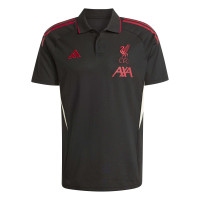 adidas Liverpool Polo 2025-2026 Zwart Rood Wit