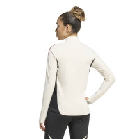 adidas Liverpool Trainingstrui 1/4-Zip 2025-2026 Dames Wit Rood Zwart