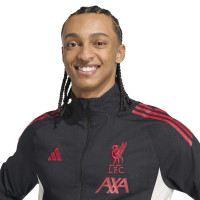 adidas Liverpool Presentatie Trainingsjack 2025-2026 Zwart Rood Wit
