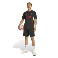 adidas Liverpool Trainingsshirt 2025-2026 Zwart Rood Wit